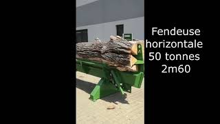 Fendeuse Horizontale 50 tonnes [upl. by Yasmin]