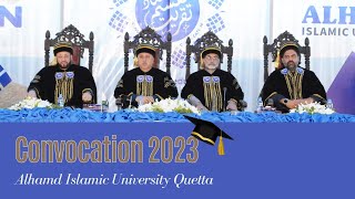 Alhamd Islamic University Quetta Convocation 2023 Complete Inserted Package ARZTVOFFICIAL [upl. by Ahrens]