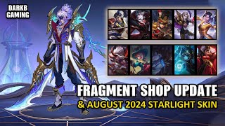 August 2024 Starlight Skin  Fragment Shop Update June 2024  Mobile Legends [upl. by Sterrett]