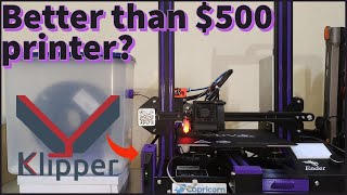 Making My Ender 3 Pro Print Better Than a 500 Printer  Klipper Firmware [upl. by Flatto126]