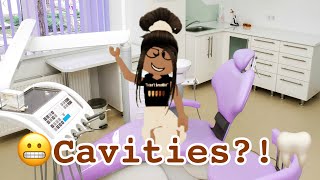 TOOTHACHE😬🦷 ROBLOX Teethyz Dentist [upl. by Ayikal]