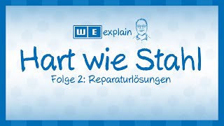 Hart wie Stahl 2  Reparaturlösungen mit EpoxidharzSystemen  WE explain [upl. by Annot]