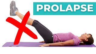 5 Prolapse Safe Core Abdominal Exercises  Beginners Physiotherapy Guided WORKOUT [upl. by Ezekiel]