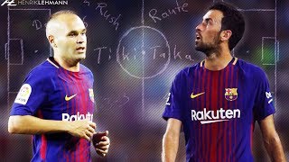 Iniesta amp Busquets ● Dominating The Midfield ● 201718 HD [upl. by Nibroc642]