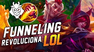 FUNNELING XAYAH Y RAKAN  😱FULL BUILD AL MINUTO 25😱 [upl. by Teiluj]