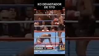 KO DEVASTADOR DE TITO TRINIDAD 🔥 Boxing Boxeo TitoTrinidad FernandoVargas Knockout [upl. by Eseuqcaj]