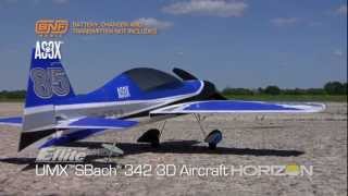 UMX Sbach 342 3D BNF Basic with AS3X Technology by Eflite [upl. by Elgar]