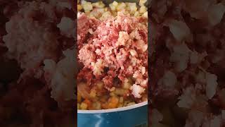 easycooking CORNED BEEF RECIPE cornedbeefhash satisfying breakfast viralvideo shorts [upl. by Taylor642]