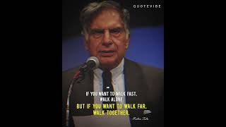 Ratan Tata motivational quote  remembering the Gem [upl. by Nesiaj796]