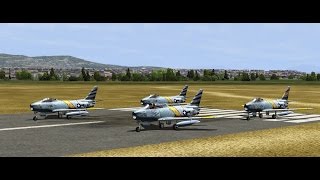 IL2 North American F86F quot63quot wing Sabre  Radar ranging gunsight update [upl. by Alsi746]