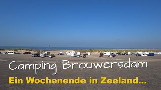 WohnmobilStellplatz Camping Brouwersdam in Zeeland ganz in der Nähe von OuddorpRenesse👍💖 [upl. by Melquist]