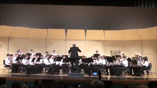 Concert Band Performs Chester Variations Elliot Del Borgo [upl. by Jojo926]