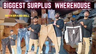 Whereहाउस Of Export Surplus Mens Wear WholesaleMumbai Surplus GodownExport surplusClothing Mafia [upl. by Ellesirg]