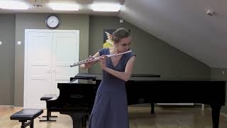 Cristobal Halffter — Debla Jean Binet — Kaval Uliana Zhivitskaya — flute Elina Kachalova — piano [upl. by Ruttger756]