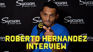 CW 159 Roberto Hernandez postfight interview [upl. by Aidiruy633]