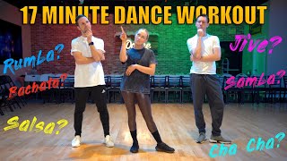 17 Minute Dance Workout  Shuffle Playlist  Easy To Follow Along [upl. by Aisnetroh]