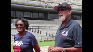 John Carlos and Wyomia Tyus in Mexico City [upl. by Carilyn]