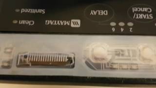 Maytag dishwasher control panel fix [upl. by Anaoj162]