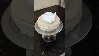 2 Pound Single Base Cake Making  cake shorts short pineapplecake cakedecorating youtube [upl. by Dobb129]