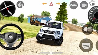 Dollar song sidhu musewala real Indian new model Scorpio offroa village driving gameplayvideo [upl. by Akcirahs98]