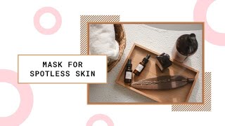 DIY spotless skin✨  Glowing skin Healthy skin [upl. by Nekciv511]