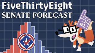 FiveThirtyEight Releases 2022 Senate Forecast [upl. by Stroud293]