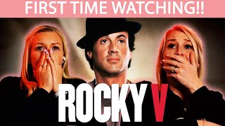 ROCKY V 1990  FIRST TIME WATCHING  MOVIE REACTION [upl. by Perceval]