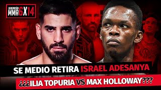 ¿ILIA TOPURIA vs MAX HOLLOWAY UFC 297 ADESANYA se RETIRA TEMA USADA [upl. by Icken]