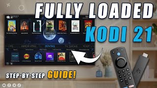 FULLY LOADED KODI 21 on any Amazon Firestick  New 2024 [upl. by Renfred]