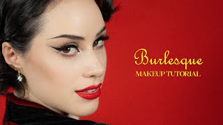 Burlesque Showgirl Makeup Tutorial [upl. by Barrow]