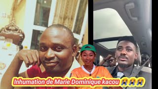 Inhumation de Marie Dominique kacou 😭😭😭 [upl. by Anilram474]