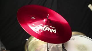 Paiste 18quot Color Sound 900 Red China  1186g [upl. by Nosille]