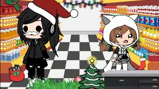 Christmas gachalife gachameme gacha gachatuber [upl. by Eirrek]