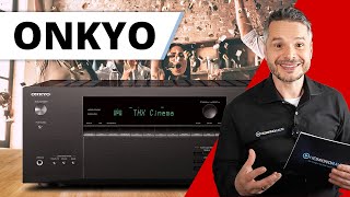 Onkyo AVReceiver für kleine Heimkinos  Onkyo TXNR6100 [upl. by Platt877]