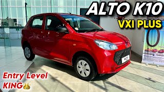 Maruti Alto K10 VXI PLUS 2024  More Space Than Punch amp Sonet [upl. by Ekusuy]