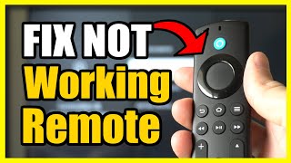 How to Reset Amazon Firestick Remote amp Fix Not Working Easy Method [upl. by Ecirbaf]