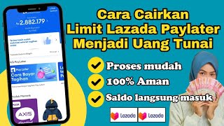 Gestun Lazada Paylater 2024  Cara cairkan Lazada Paylater Ke Rekening Terbaru 2024 [upl. by Nowahs]