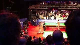 World snooker championship 2012 quarter finals walk on crucible [upl. by Naehgem]