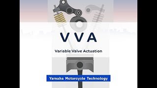 VVA Variable Valve Actuation【YAMAHA Motorcycle Technology】 [upl. by Gatias]