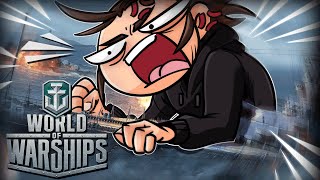 STOP CRASHING INTO ME  World of Warships [upl. by Ihtraa800]