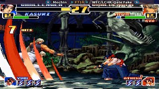 Fightcade 👊 The King Of Fighters 99 👊🏾 Mochin 🇲🇽 Vs WFCLCHKQate Fake 🇲🇽 FT10 👊 [upl. by Ellirehs]