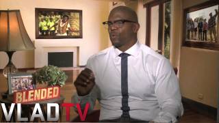 Terry Crews Talks Filming quotBlendedquot in Africa [upl. by Fonseca]