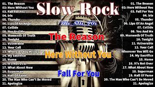 Slow Rock Ballads 70s 80s 90s  Scorpions Aerosmith Bon Jovi U2 Ledzeppelin [upl. by Slemmer]