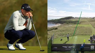 Every Shot of Matt Fitzpatricks Second Round 66  2022 Genesis Scottish Open [upl. by Enovi]