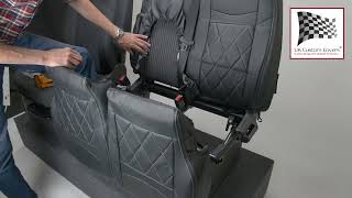 Leatherette Seat Covers Fitting Video [upl. by Abocaj]