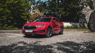 Skoda Octavia 2020 20 TDI 150 DSG Combi test PL Pertyn Ględzi [upl. by Gothart]