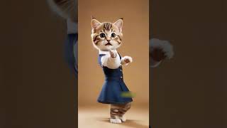 Cat super dance 😅shorts cat shortvideo viralshorts [upl. by Molton]