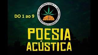 POESIA ACÚSTICA DO 1 AO 9 CCLIPE [upl. by Stig]