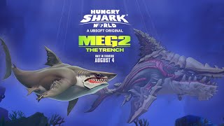 ALL MEGALODON MOVIE AND TRAILER THROUGH THE YEARS 20162023 THE MEG2 UPDATE  Hungry Shark World [upl. by Robet319]