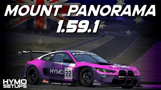 Mount Panorama Hotlap  SETUP  1591  BMW M4 GT3  Assetto Corsa Competizione v194 [upl. by Yremrej]